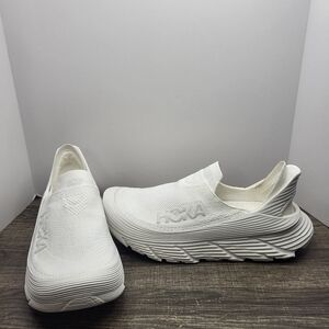 Hoka One One Restore TC White Recovery Men’s Size 13 Shoes